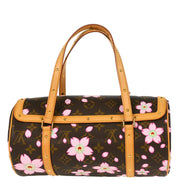Louis Vuitton 2003 Monogram Cherry Blossom Papillon Handbag M92009