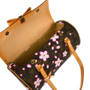Louis Vuitton 2003 Monogram Cherry Blossom Papillon Handbag M92009