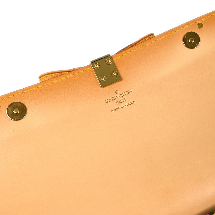 Louis Vuitton 2003 Monogram Cherry Blossom Papillon Handbag M92009