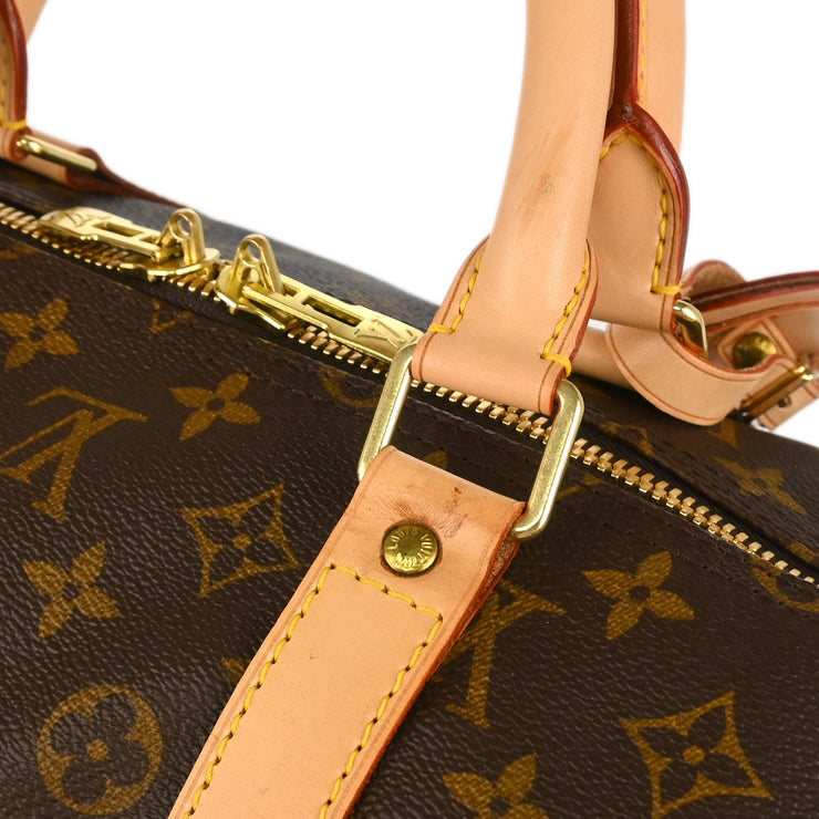 Louis Vuitton 2000 Monogram Keepall 55 Travel Duffle Handbag M41424