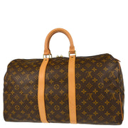 Louis Vuitton 1995 Monogram Keepall 45 Travel Duffle Handbag M41428