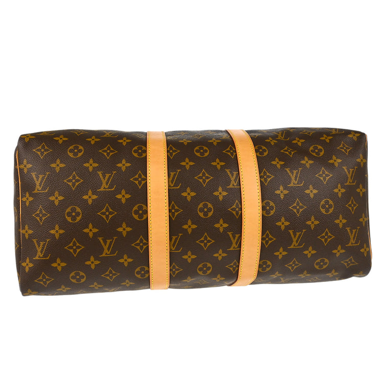 Louis Vuitton 1995 Monogram Keepall 45 Travel Duffle Handbag M41428