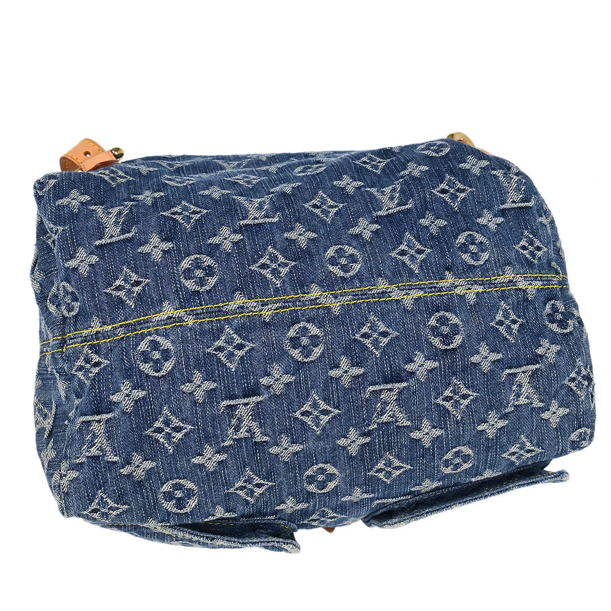 Louis Vuitton 2006 Blue Monogram Denim Sac a Dos GM Backpack M95056