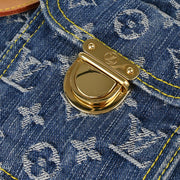 Louis Vuitton 2006 Blue Monogram Denim Sac a Dos GM Backpack M95056