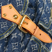 Louis Vuitton 2006 Blue Monogram Denim Sac a Dos GM Backpack M95056