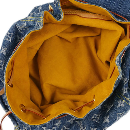 Louis Vuitton 2006 Blue Monogram Denim Sac a Dos GM Backpack M95056