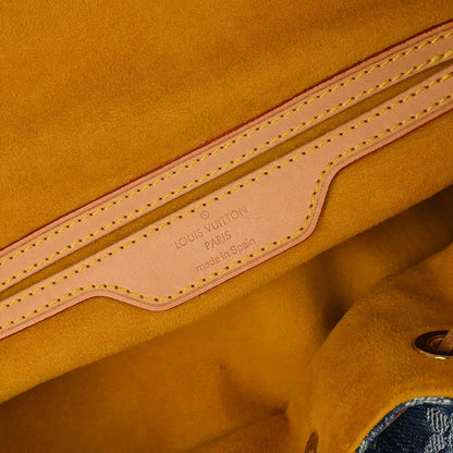 Louis Vuitton 2006 Blue Monogram Denim Sac a Dos GM Backpack M95056