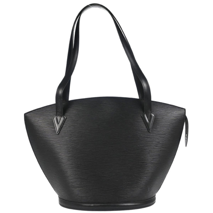 Louis Vuitton 1996 Black Epi Saint Jacques Shopping Tote Bag M52262