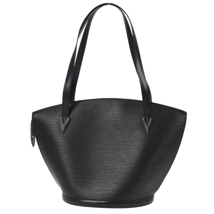 Louis Vuitton 1996 Black Epi Saint Jacques Shopping Tote Bag M52262