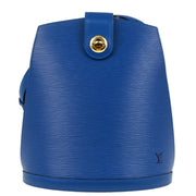 Louis Vuitton 1995 Blue Epi Cluny Shoulder Bag M52255