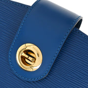 Louis Vuitton 1995 Blue Epi Cluny Shoulder Bag M52255