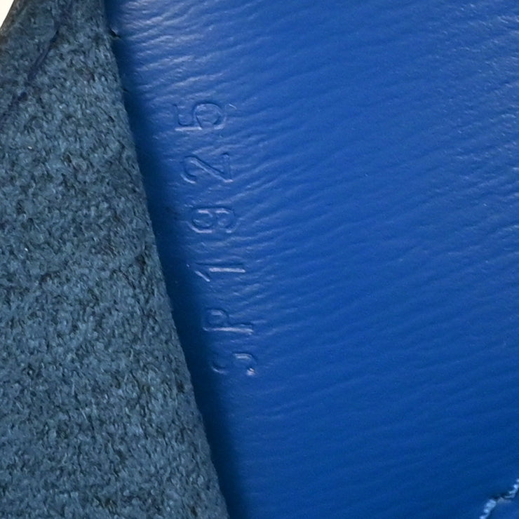 Louis Vuitton 1995 Blue Epi Cluny Shoulder Bag M52255