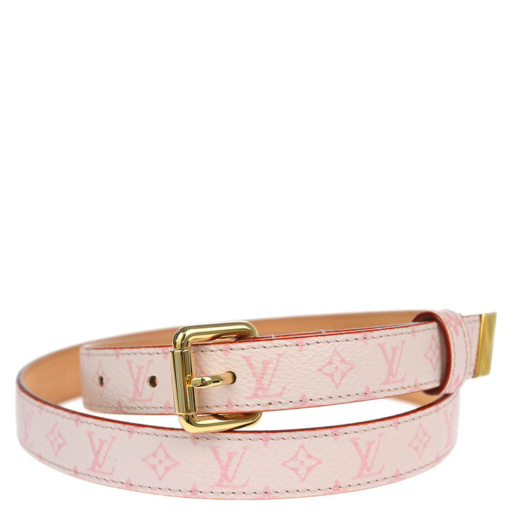 Louis Vuitton 2003 Cherry Blossom Ceinture Belt M9273W #80/32