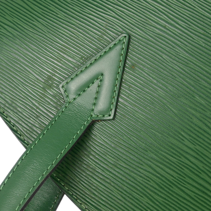 Louis Vuitton 1995 Green Epi Saint Jacques Shopping Tote Bag M52264