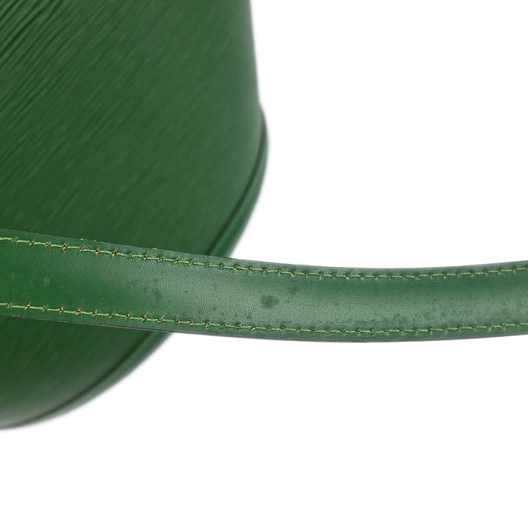 Louis Vuitton 1995 Green Epi Saint Jacques Shopping Tote Bag M52264