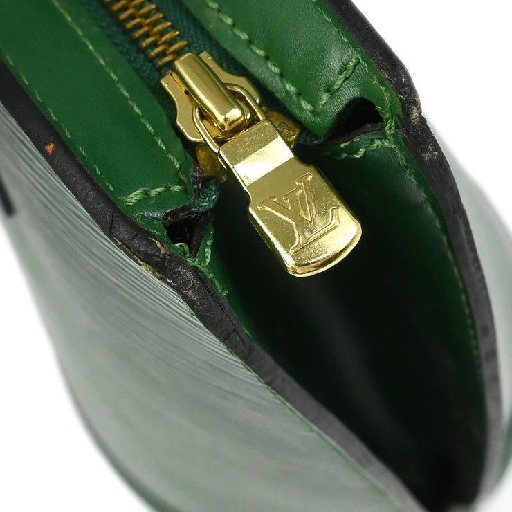 Louis Vuitton 1995 Green Epi Saint Jacques Shopping Tote Bag M52264