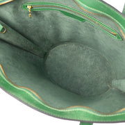 Louis Vuitton 1995 Green Epi Saint Jacques Shopping Tote Bag M52264