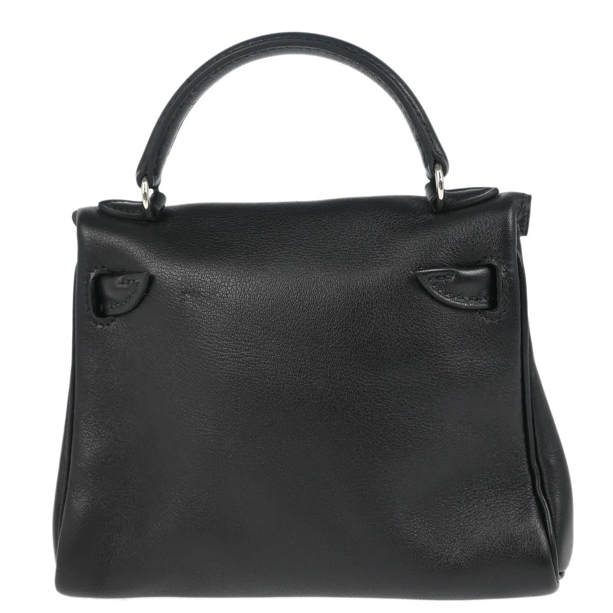 Hermes * Black Gulliver Kelly Doll Handbag