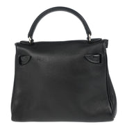Hermes * Black Gulliver Kelly Doll Handbag