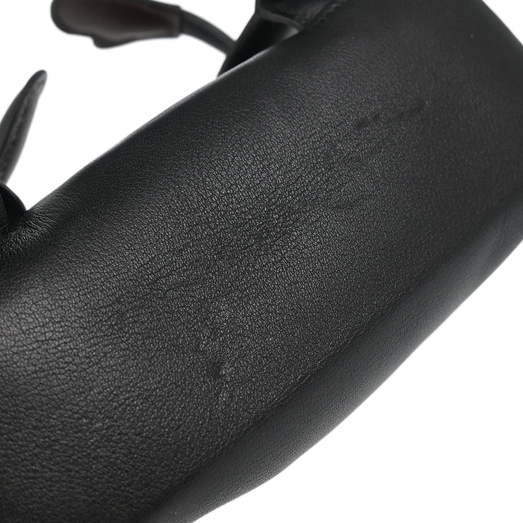 Hermes * Black Gulliver Kelly Doll Handbag