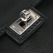Hermes * Black Gulliver Kelly Doll Handbag