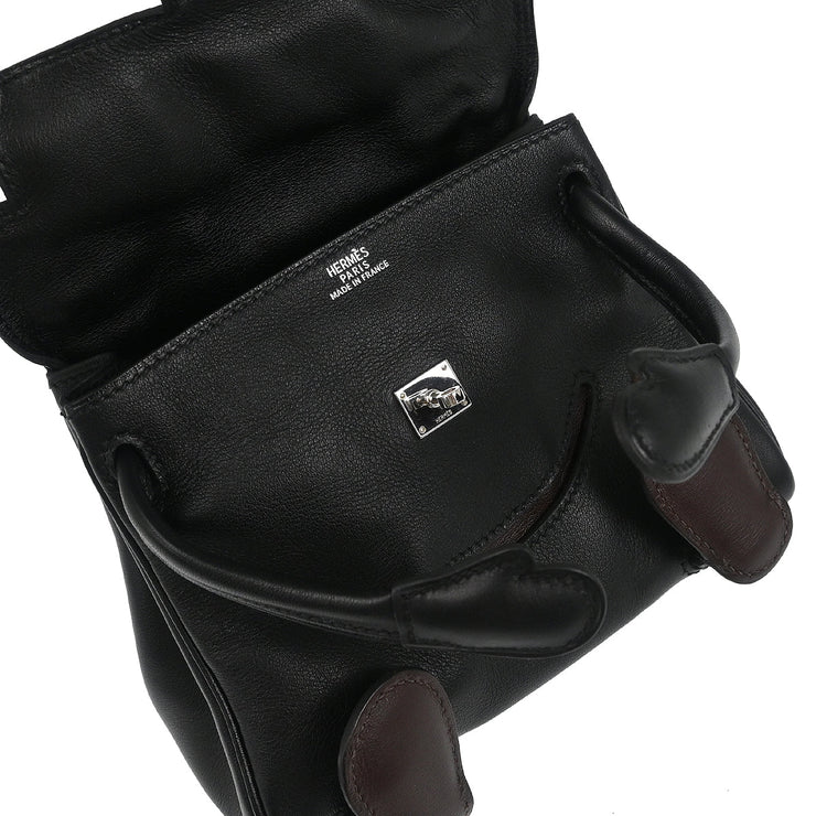 Hermes * Black Gulliver Kelly Doll Handbag