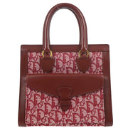 Christian Dior 2002 Bordeaux Trotter Tote Handbag
