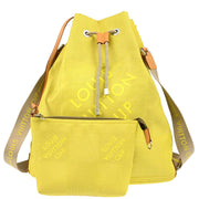 Louis Vuitton 2002 Cup Yellow Damier Geant Volunteer Bucket Bag M80635