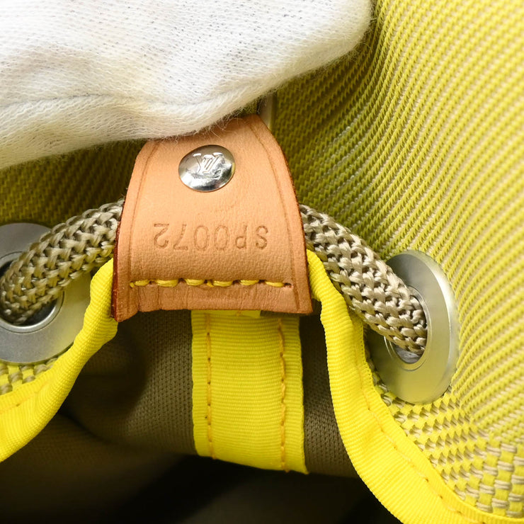 Louis Vuitton 2002 Cup Yellow Damier Geant Volunteer Bucket Bag M80635