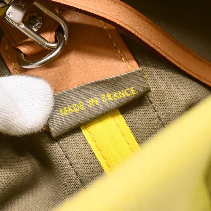 Louis Vuitton 2002 Cup Yellow Damier Geant Volunteer Bucket Bag M80635