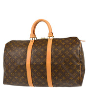 Louis Vuitton 1995 Monogram Keepall 45 Travel Duffle Handbag M41428