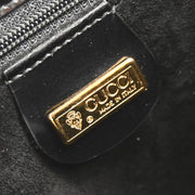 Gucci Black Leather Bow Shoulder Bag