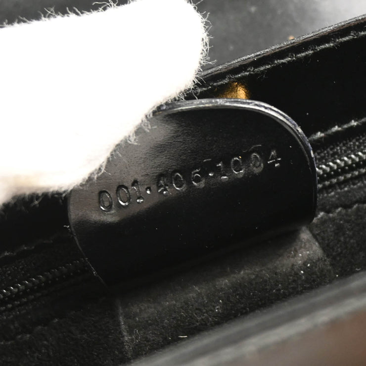 Gucci Black Leather Bow Shoulder Bag