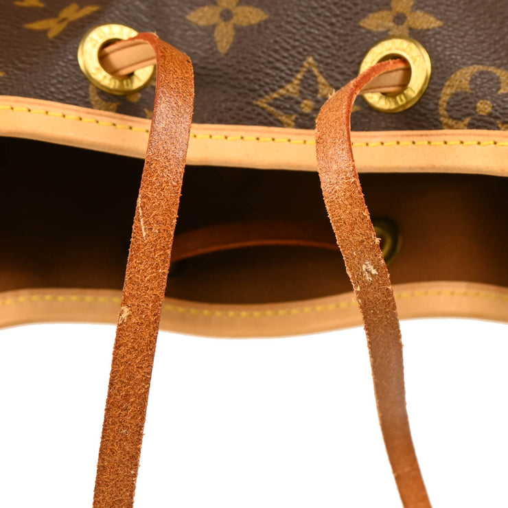 Louis Vuitton 2000 Monogram Noe Drawstring Shoulder Bag M42224