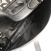 Christian Dior 2002 Black Double Saddle Handbag