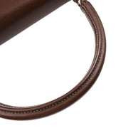 Hermes 2007 Havane Swift Kelly Flat 35 Retourne 2way Shoulder Handbag
