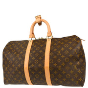 Louis Vuitton 1999 Monogram Keepall 45 Travel Duffle Handbag M41428