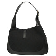 Gucci Black GG Jackie Handbag