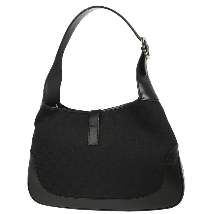 Gucci Black GG Jackie Handbag