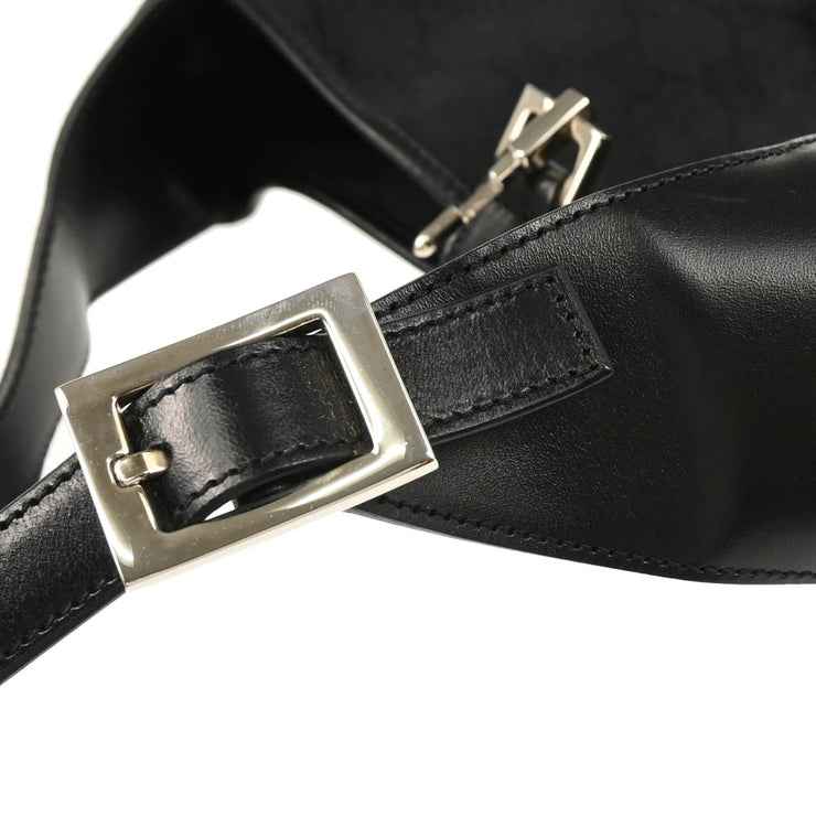 Gucci Black GG Jackie Handbag