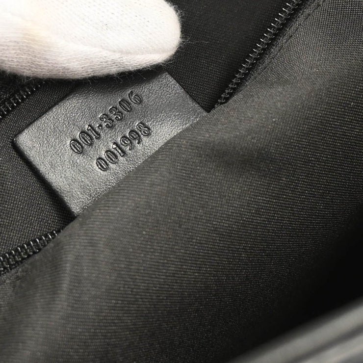 Gucci Black GG Jackie Handbag