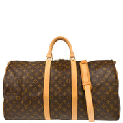 Louis Vuitton 2000 Monogram Keepall Bandouliere 55 Duffle Bag M41414