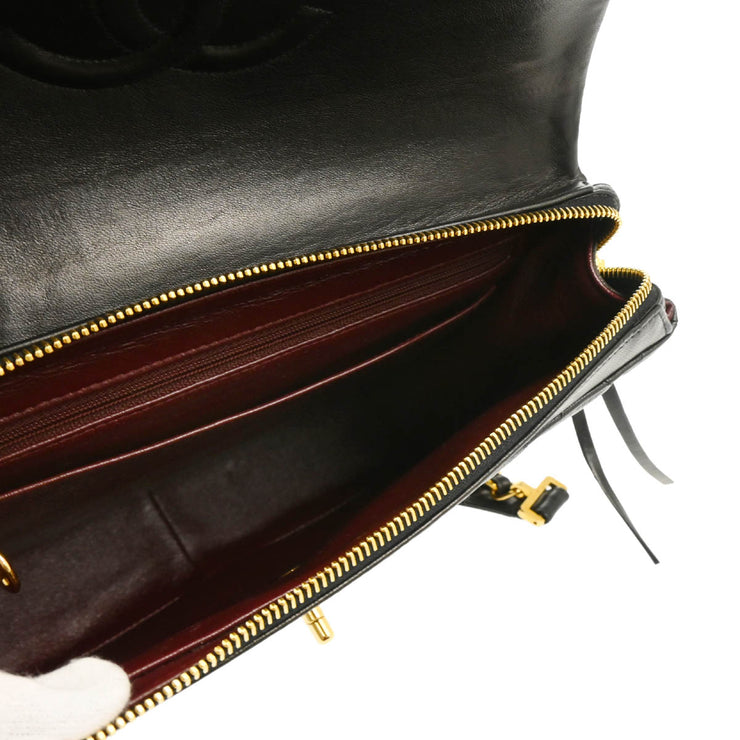 Chanel 1994-1996 Black Lambskin Backpack