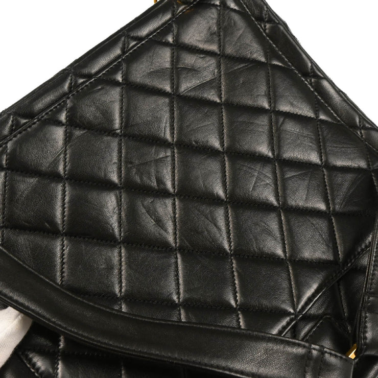 Chanel 1994-1996 Black Lambskin Backpack
