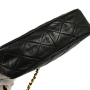 Chanel 1989-1991 Black Lambskin Camera Bag Mini