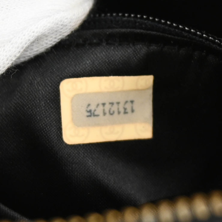 Chanel 1989-1991 Black Lambskin Camera Bag Mini