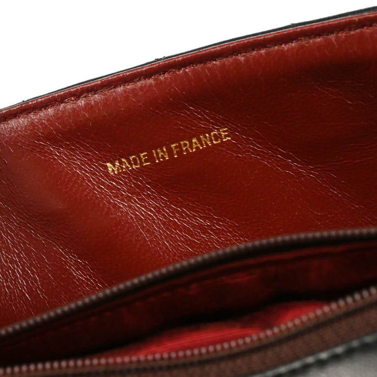 Chanel 1986-1988 Black Lambskin Single Flap Shoulder Bag