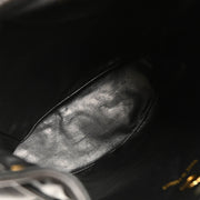 Chanel 1994-1996Black Lambskin Large Duma Backpack