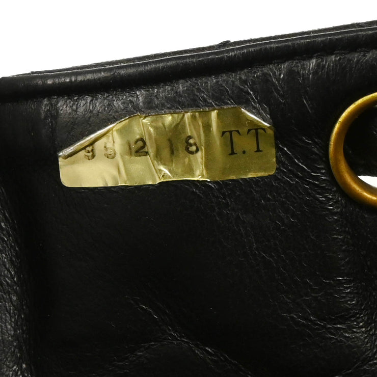 Chanel 1994-1996Black Lambskin Large Duma Backpack