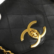 Chanel Black Lambskin Bicolore Supermodel Shoulder Bag